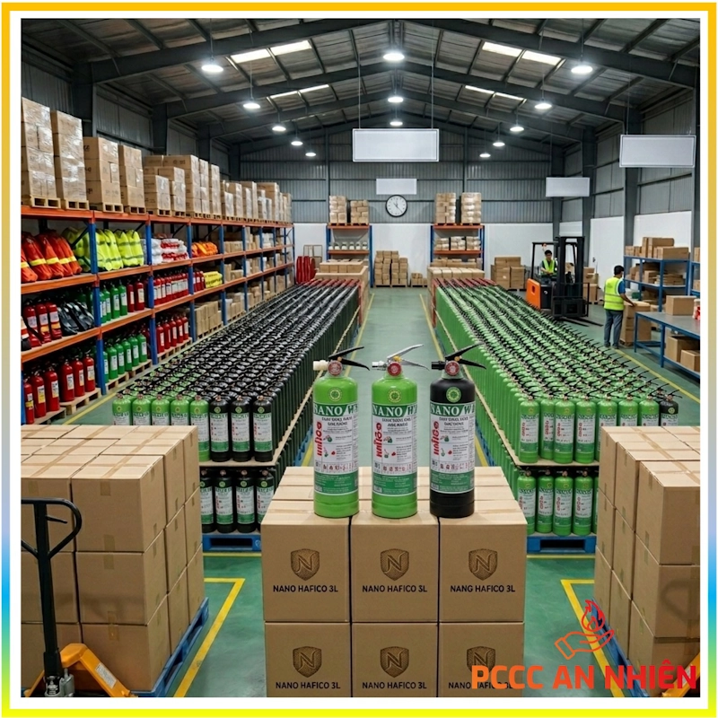 Hình ảnh sản phẩm Bình chữa cháy Pin Lithium NANO HAFICO 3L (HFNWB3) - Công nghệ Nano dập tắt xe điện