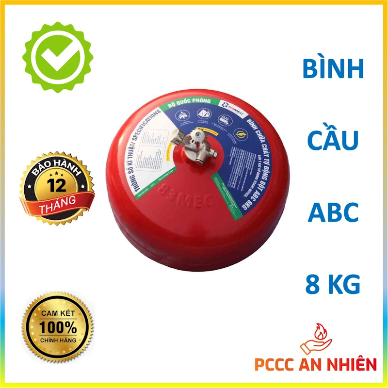 Hình ảnh sản phẩm Bình cầu chữa cháy tự động  8kg
