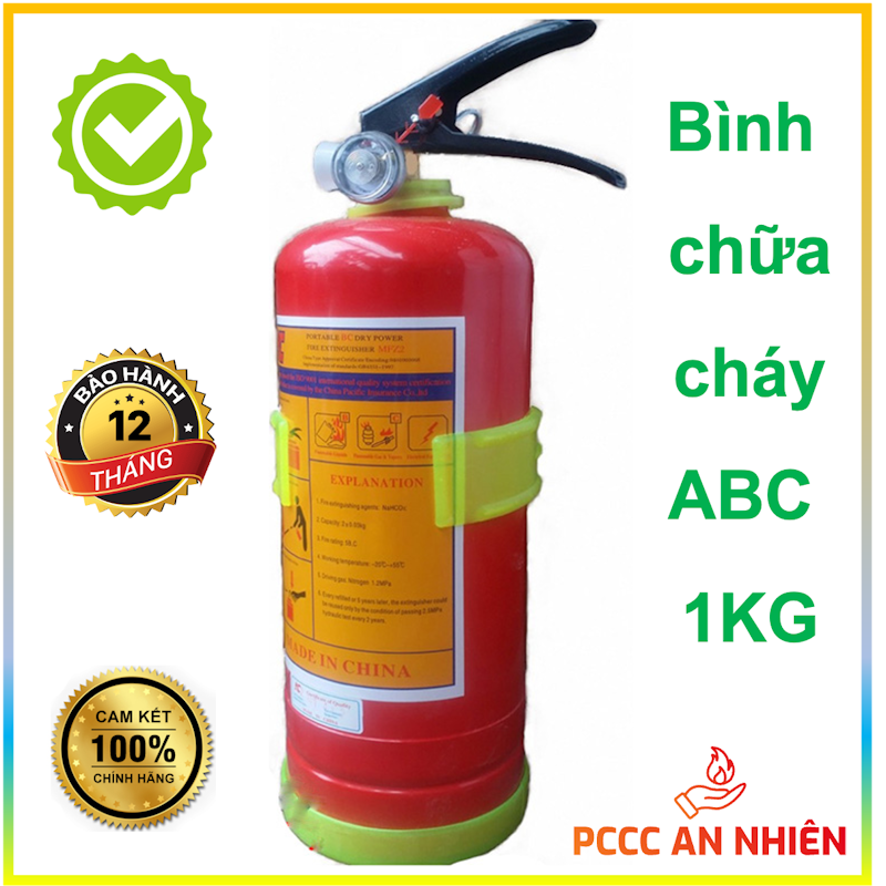 Hình ảnh sản phẩm Bình chữa cháy bột ABC 1kg