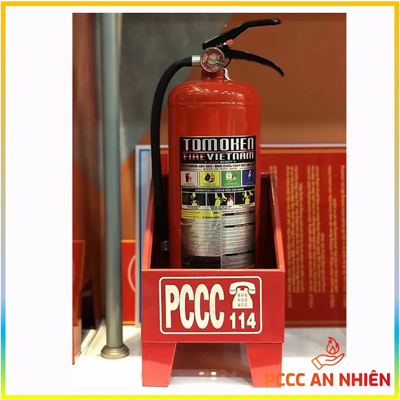 Hình ảnh sản phẩm Bình chữa cháy bột Tomoken 8kg