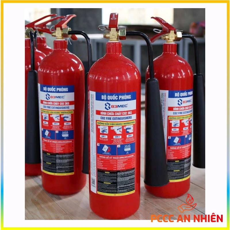 Hình ảnh sản phẩm Bình chữa cháy CO2  3kg