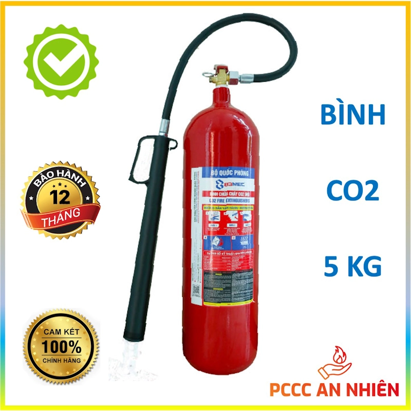 Hình ảnh sản phẩm Bình chữa cháy CO2  5kg