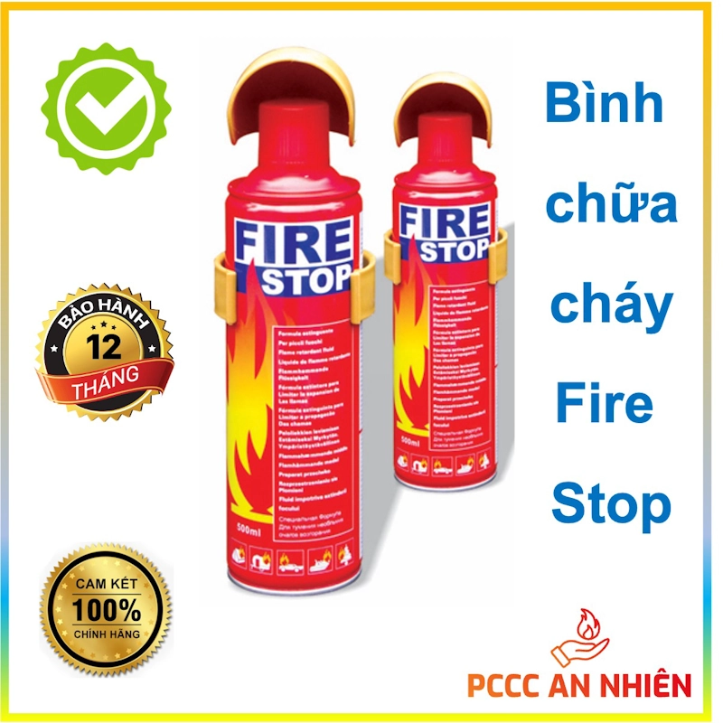 Hình ảnh sản phẩm Bình xịt cứu hỏa FireStop 500ml