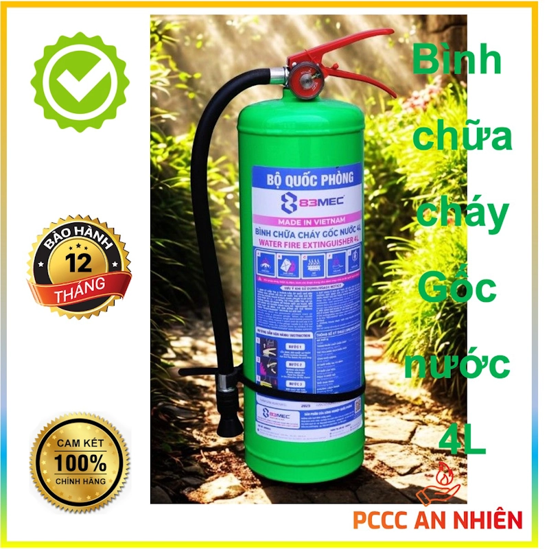 Hình ảnh sản phẩm Bình chữa cháy nước  4L