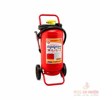 Bình chữa cháy xe đẩy bột ABC 35kg VN-SAFECO T35 - PCCC An Nhiên