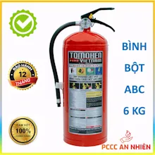 Bình chữa cháy bột Tomoken 6kg chất lượng cao